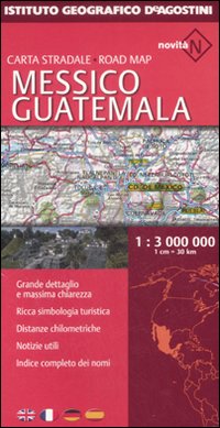 Messico, Guatemala 1:3.000.000