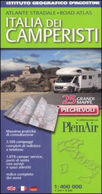 Atlante stradale Italia dei camperisti 1:400.000