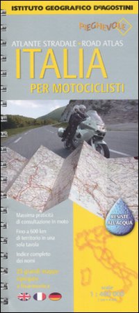 Atlante stradale Italia per motociclisti 1:400.000