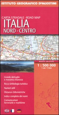 Italia nord-centro 1:500.000