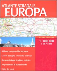 Atlante stradale Europa 1:800.000
