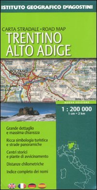 Trentino Alto Adige 1:200 000