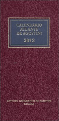 Calendario atlante De Agostini 2012