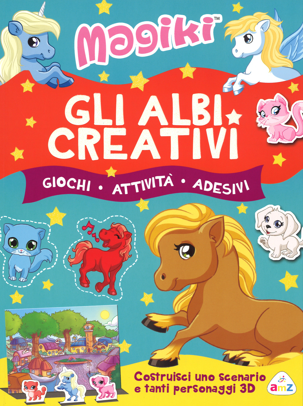 Gli albi creativi. Magiki. Con adesivi