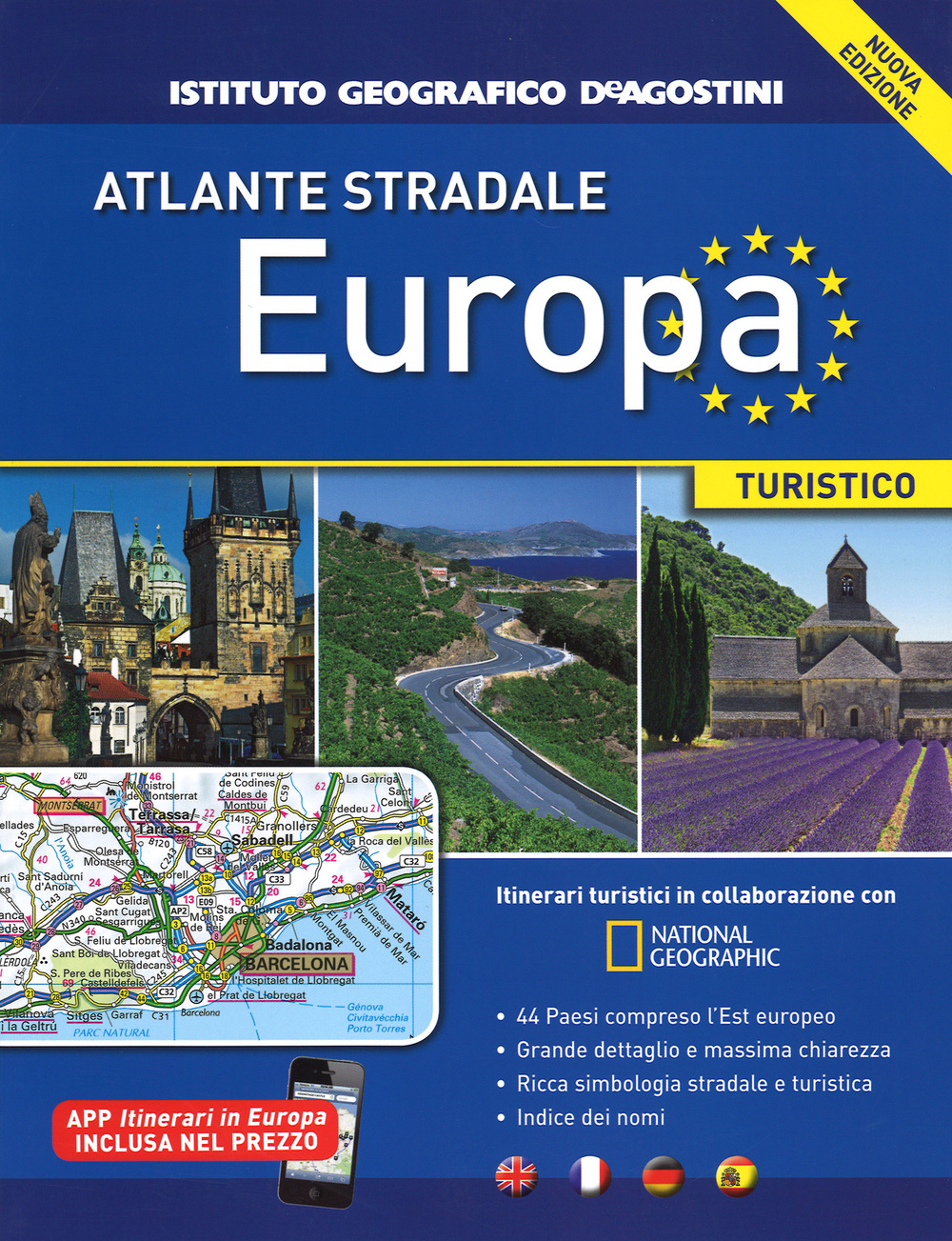 Atlante stradale. Europa 1:800.000