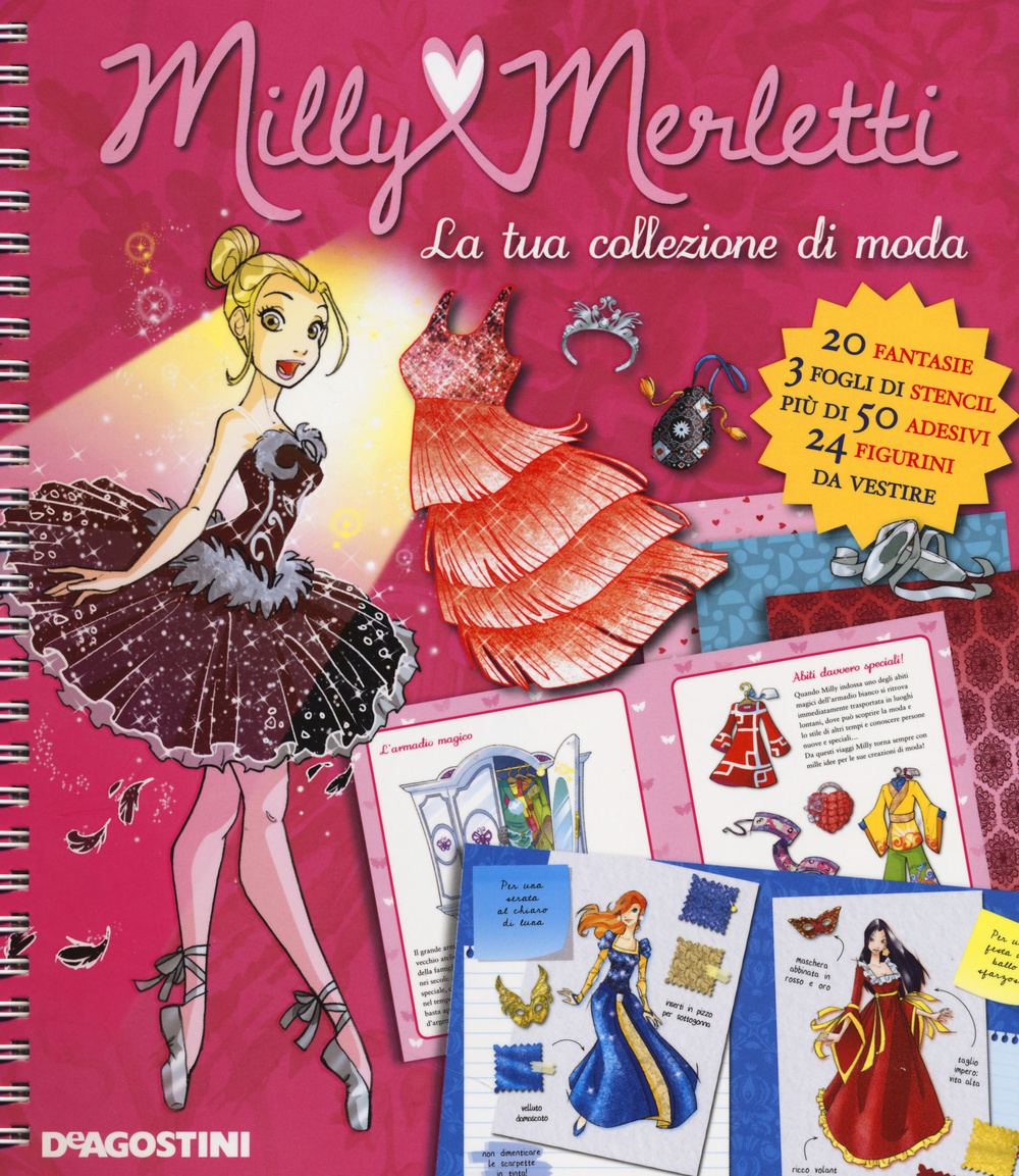 La tua collezione di moda. Milly Merletti. Con adesivi