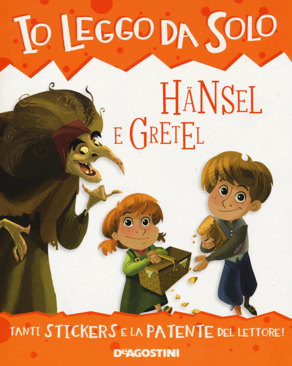 Hänsel e Gretel. Con adesivi