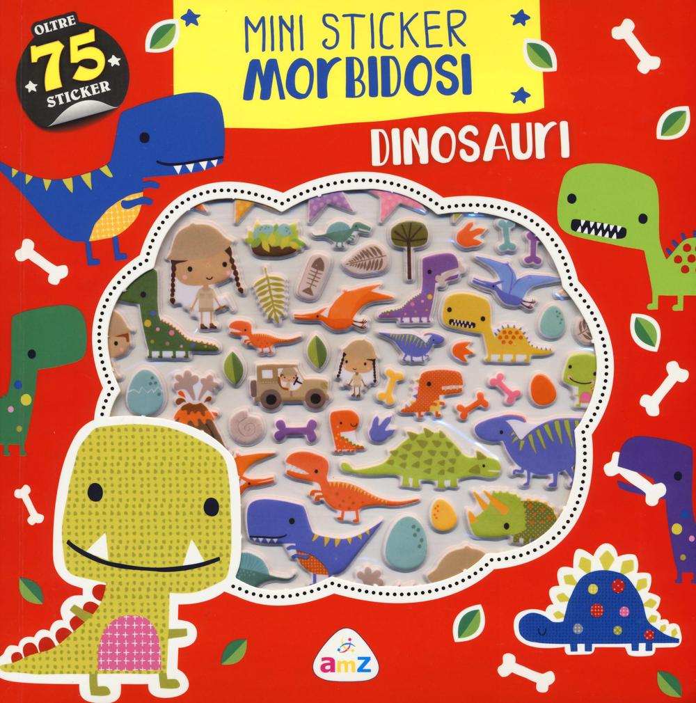 Dinosauri. Mini sticker morbidosi