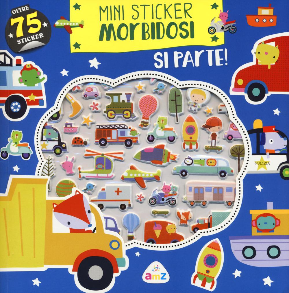 Si parte! Mini sticker morbidosi