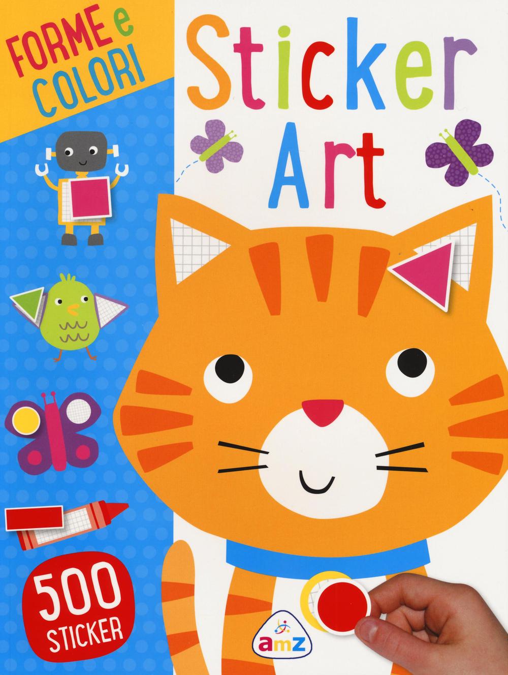 Forme e colori. Con adesivi