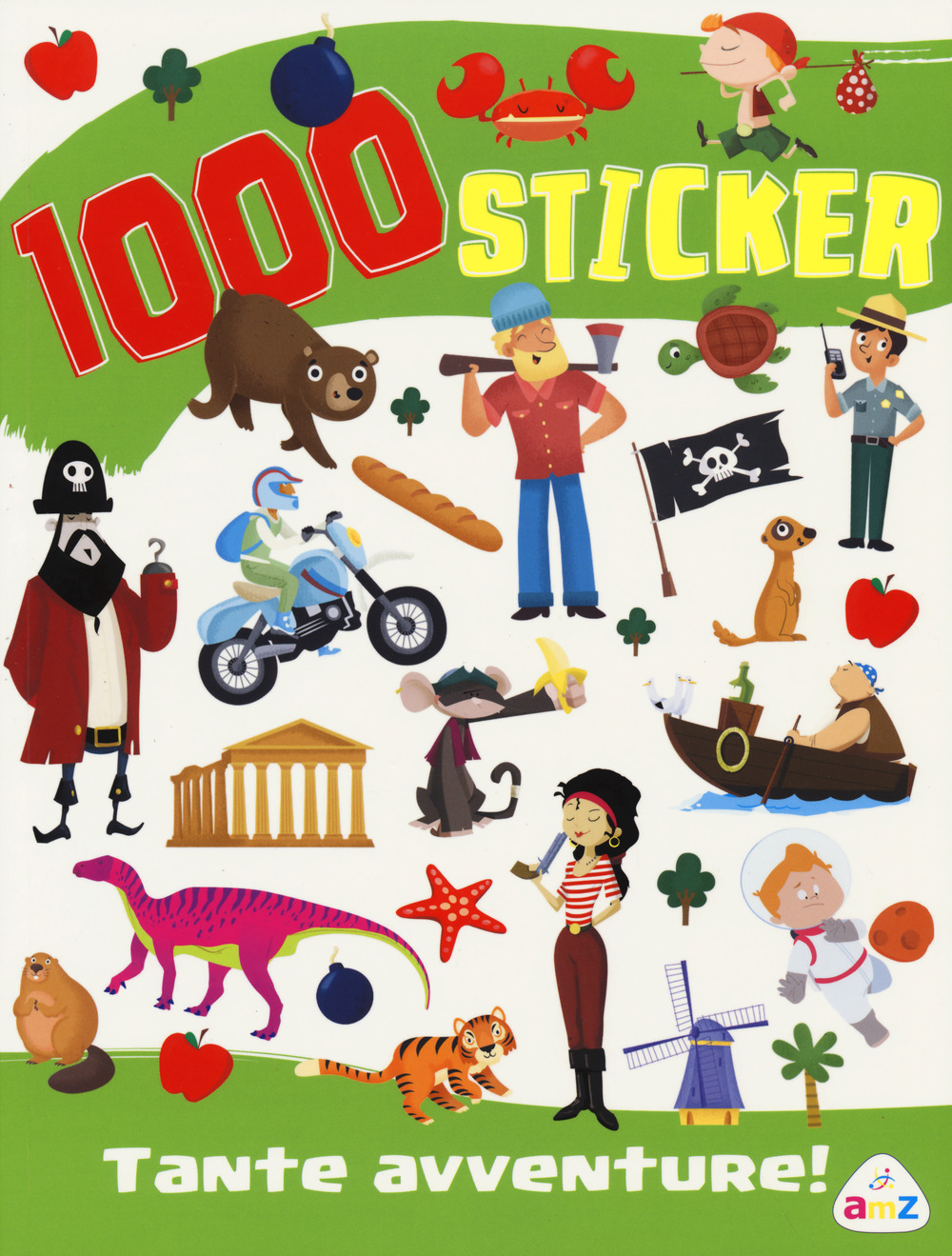 Tante avventure! 1000 sticker