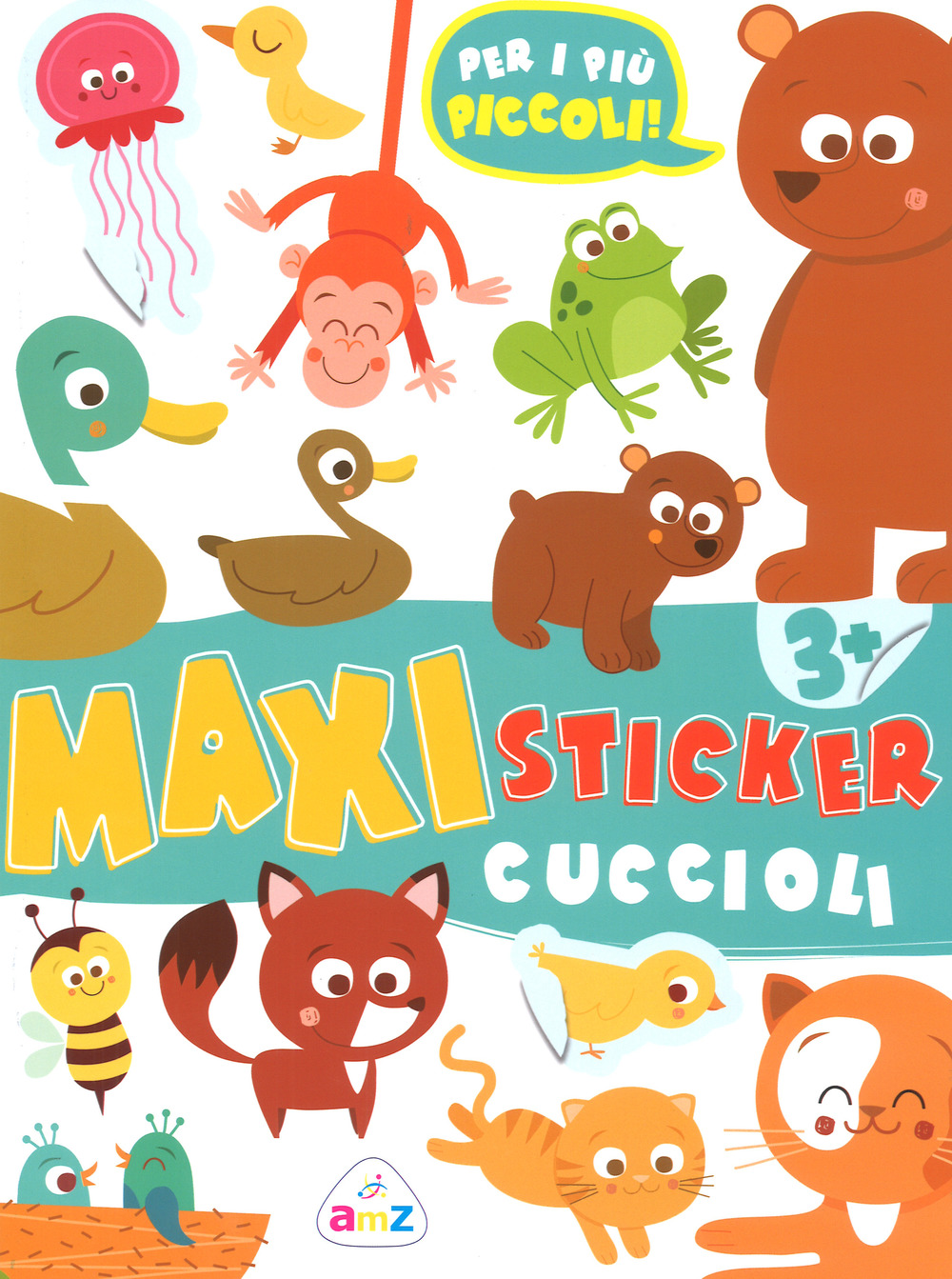 Cuccioli. Maxi sticker. Con adesivi