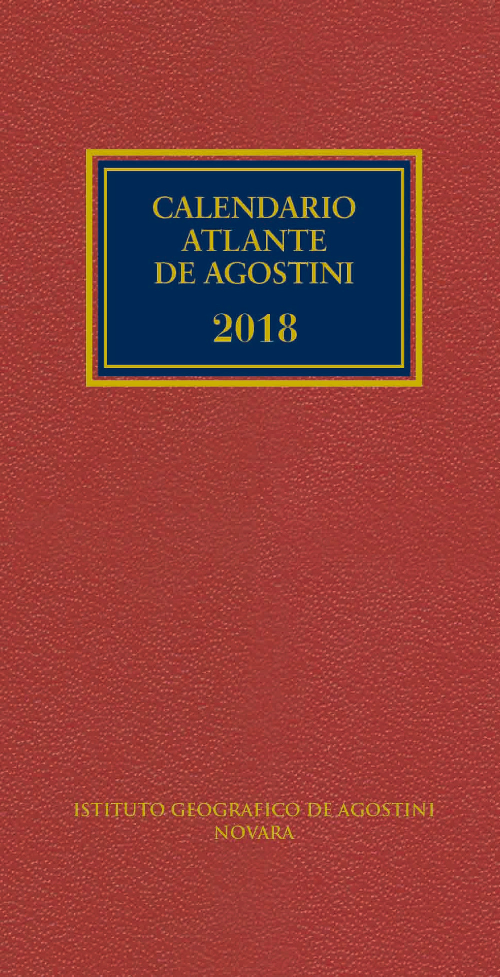 Calendario atlante De Agostini 2018