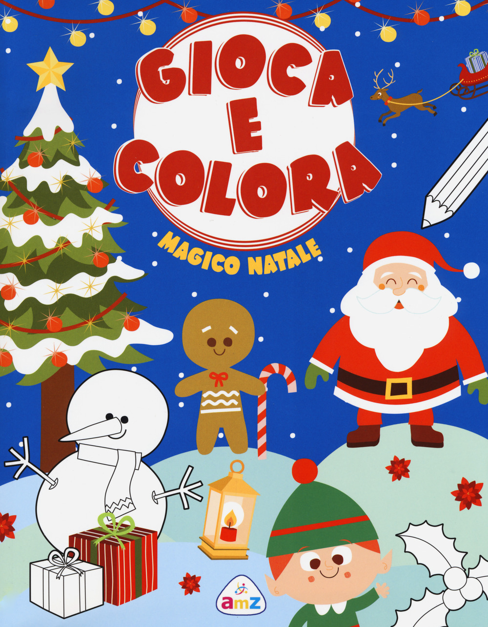 Magico Natale. Gioca e colora