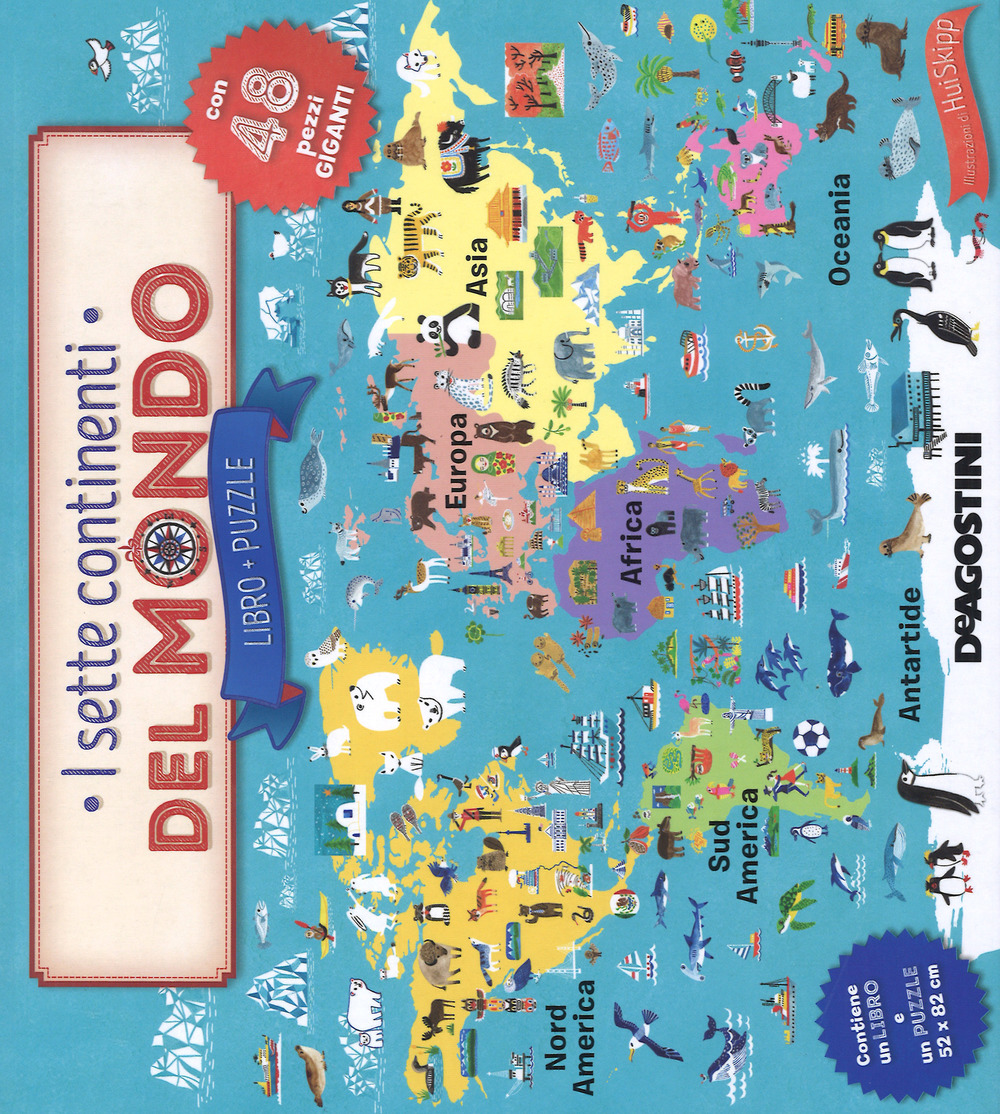 I sette continenti del mondo