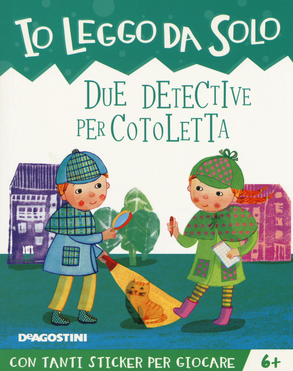 Due detective per Cotoletta. Con adesivi