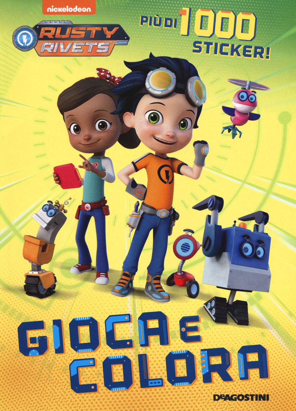 Gioca e colora. Rusty Rivets. Con adesivi