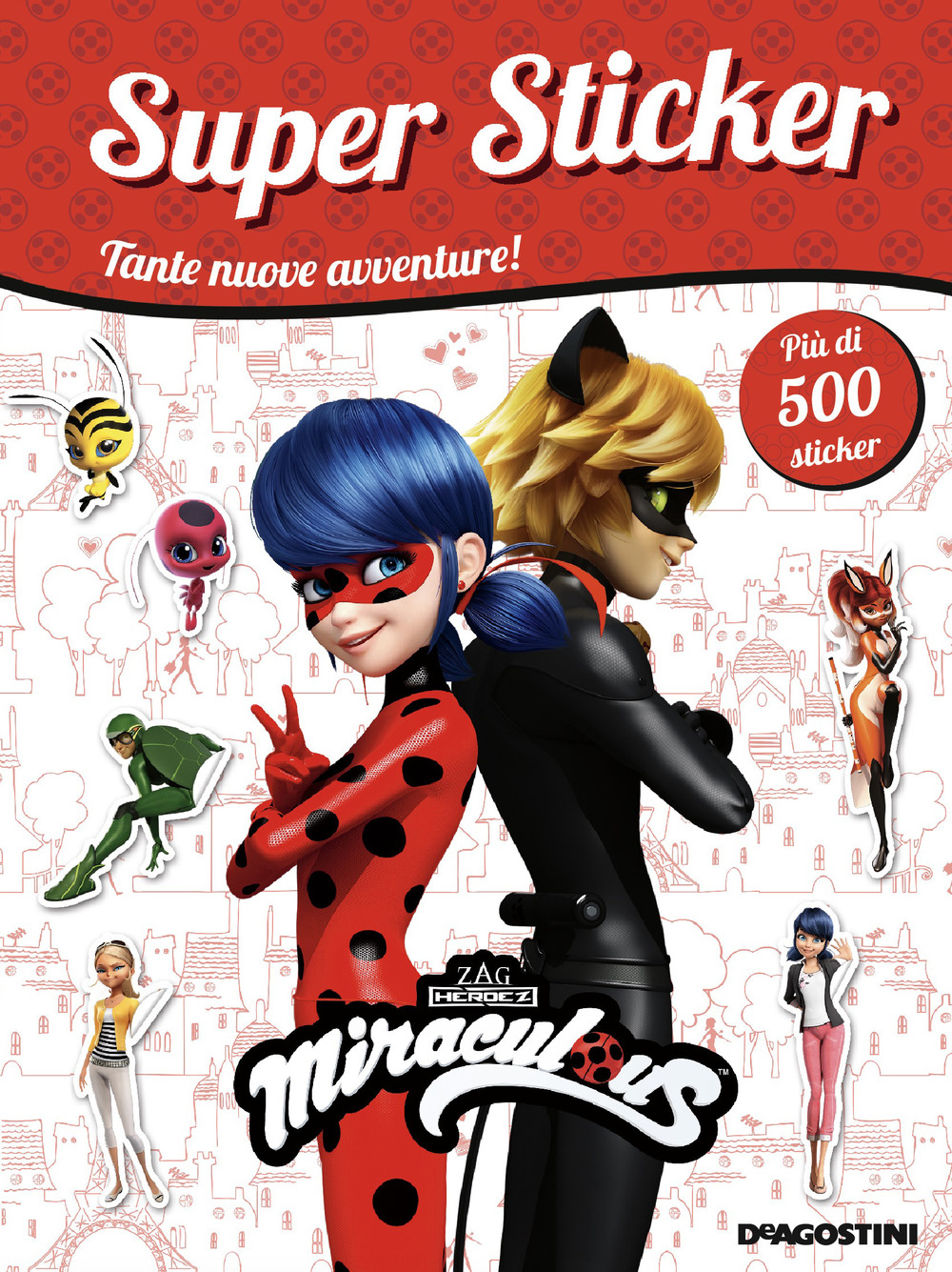 Super sticker special. Miraculous. Le storie di Ladybug e Chat Noir. Con adesivi
