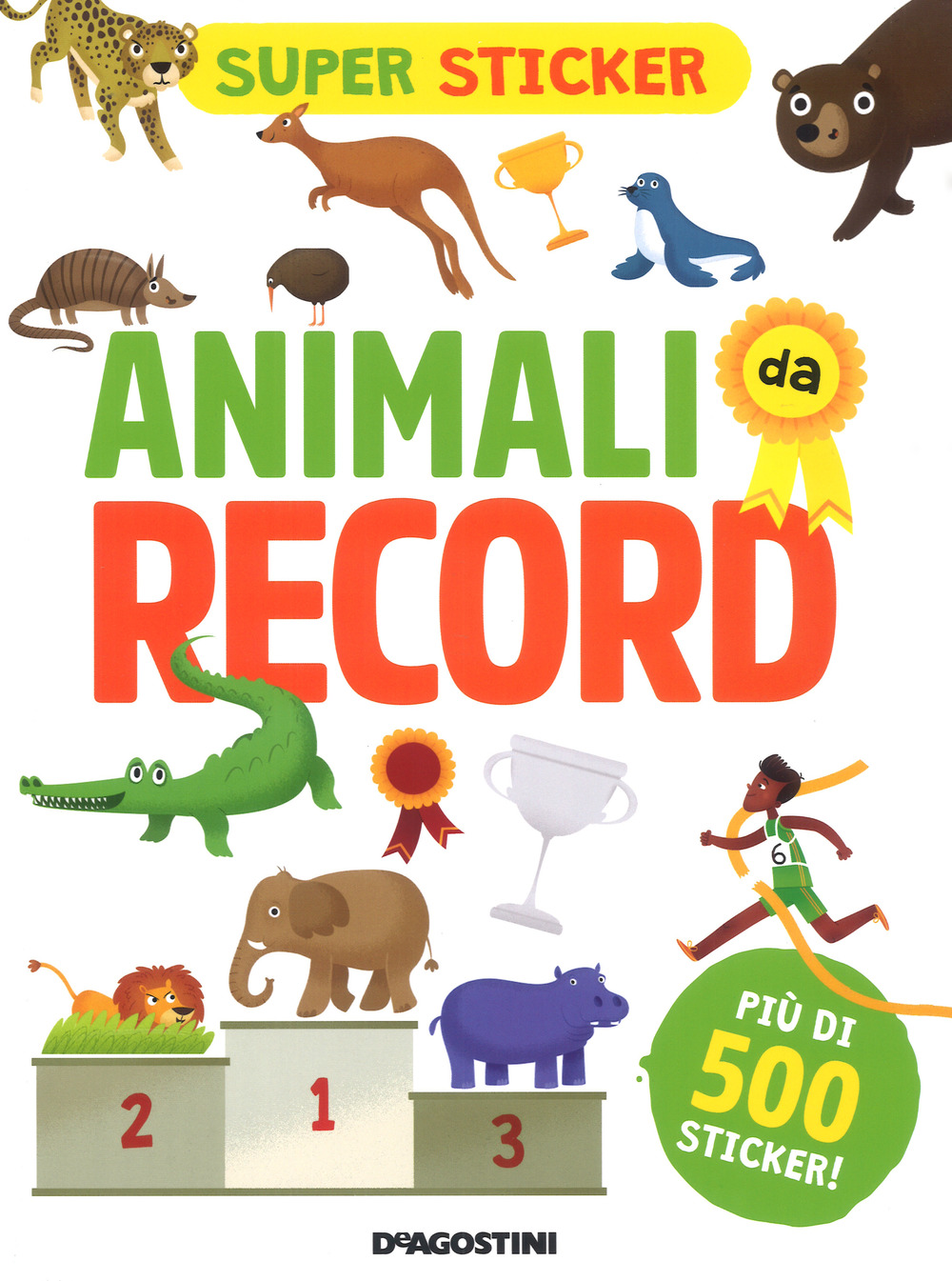 Animali da record. Super sticker