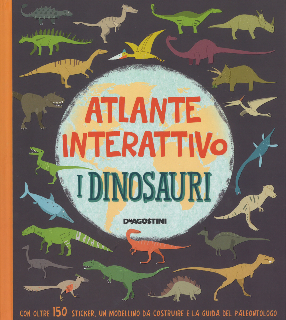 I dinosauri. Atlante interattivo. Con adesivi