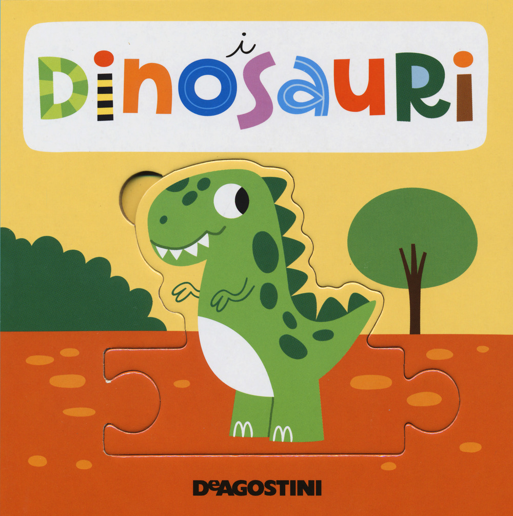I dinosauri. Libro puzzle