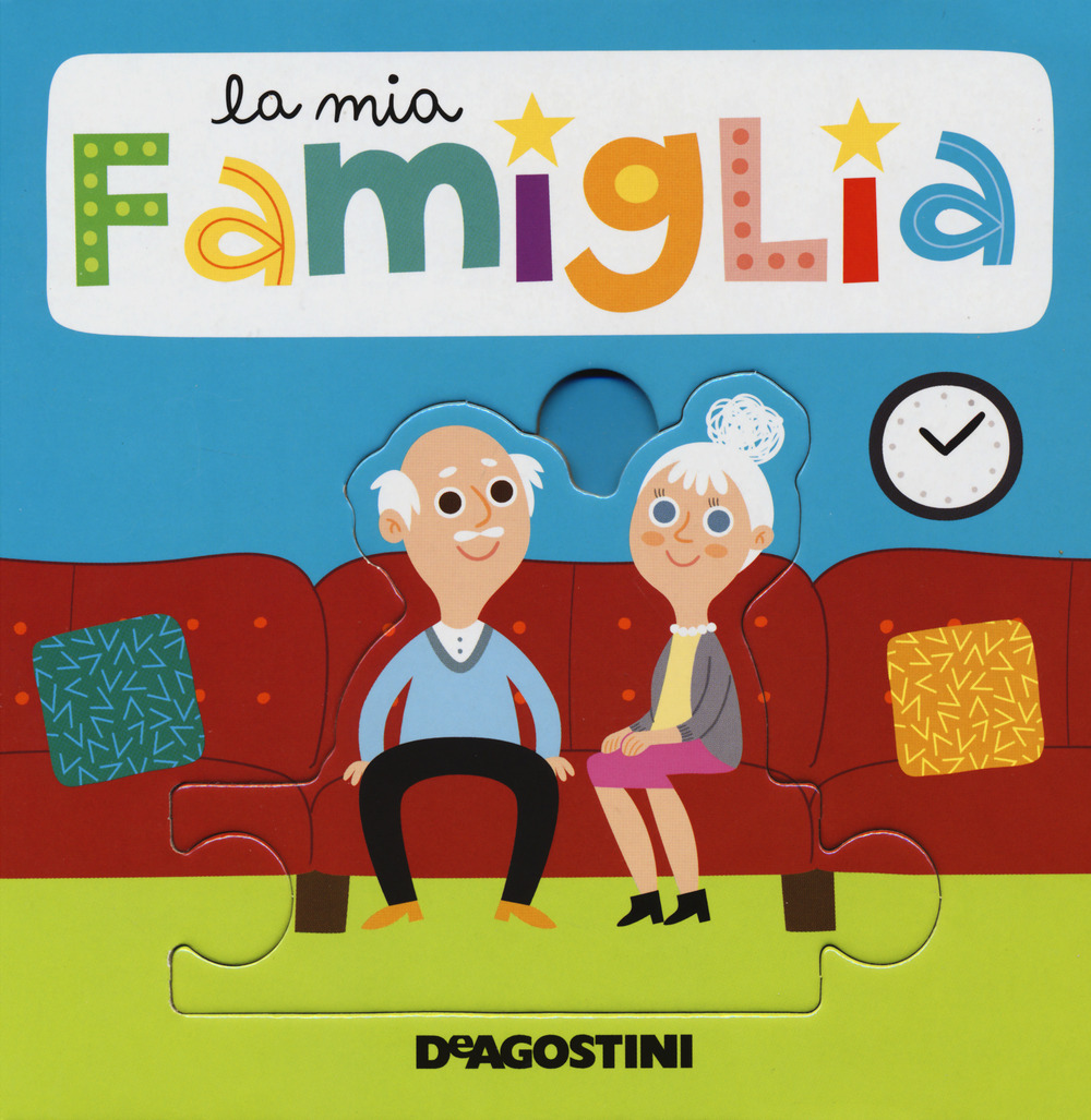 La mia famiglia. Libro puzzle