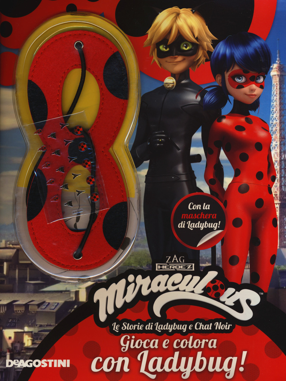 Gioca e colora con Ladybug! Miraculous. Le storie di Ladybug e Chat Noir