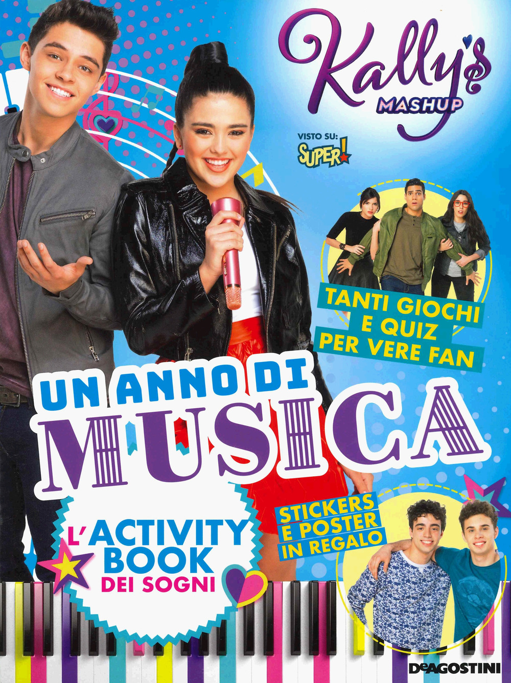 Un anno di musica. Activity book tutto da scoprire. Kally's Mashup. Con adesivi