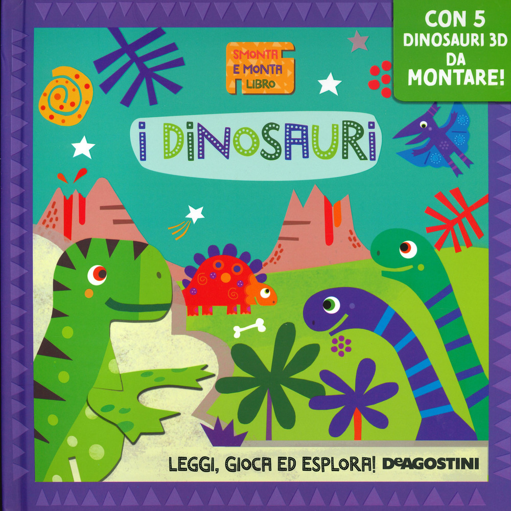 I dinosauri. Smonta e monta libro