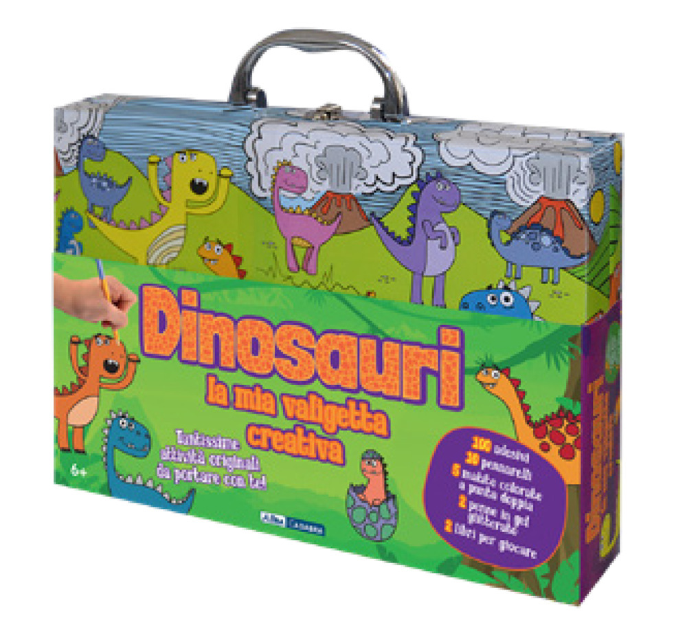 Dinosauri. La mia valigetta creativa