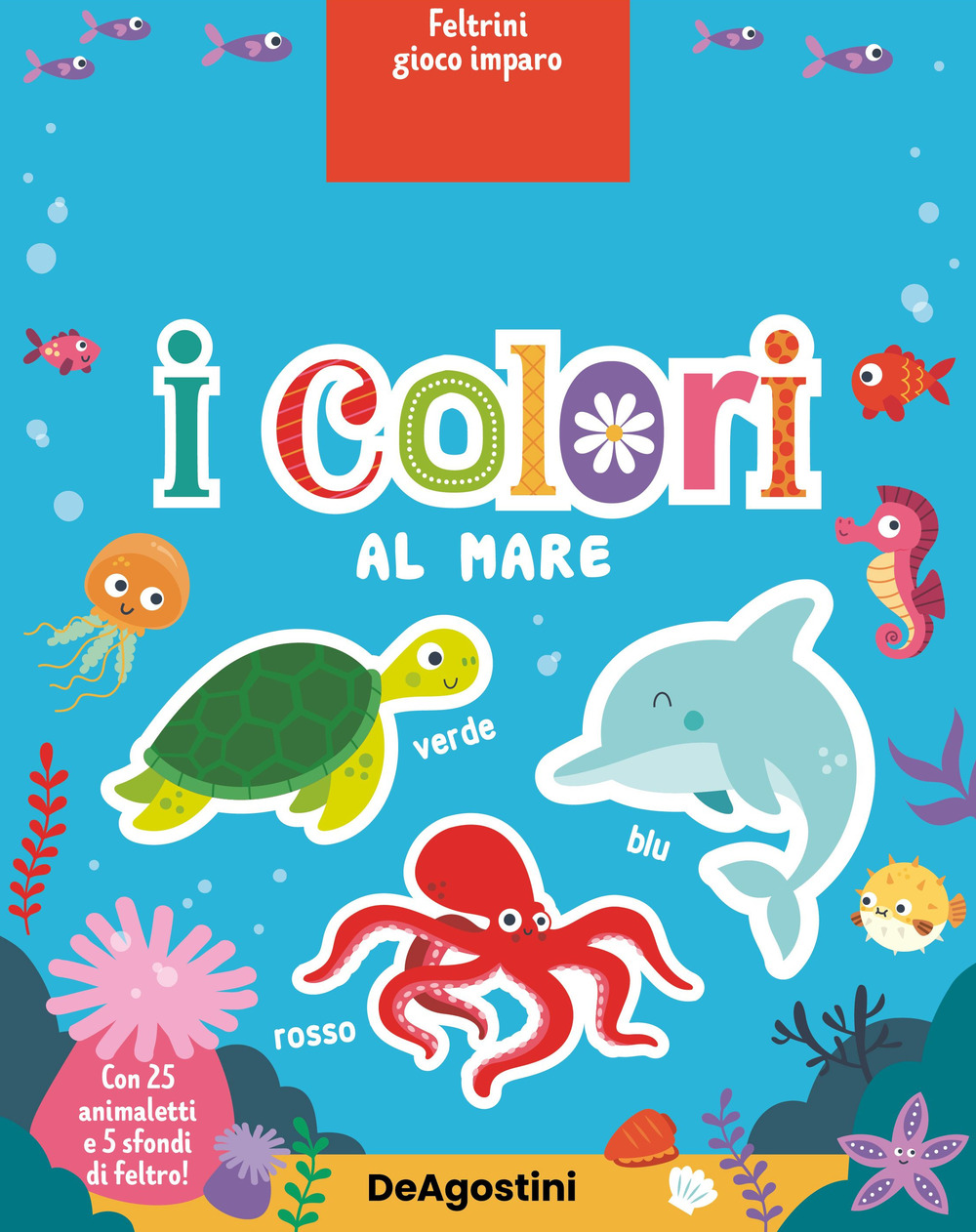 I colori al mare. Feltrini gioco imparo