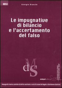 Le impugnature di bilancio e l'accertamento del falso