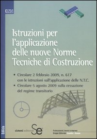 Istruzioni per l'applicazione delle nuove norme tecniche di costruzione