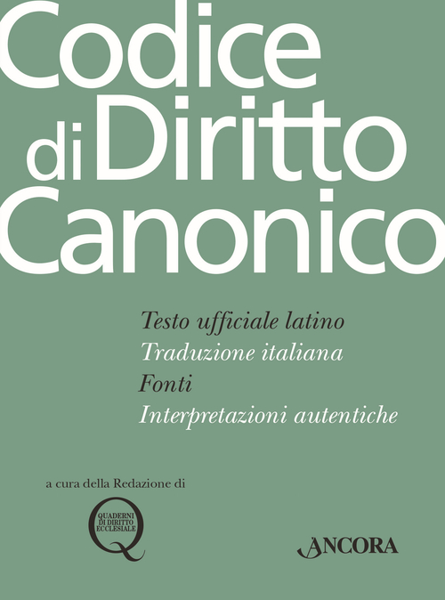 Il codice di diritto canonico