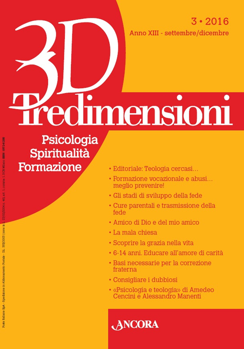 Tredimensioni. Psicologia, spiritualità, formazione. Vol. 3