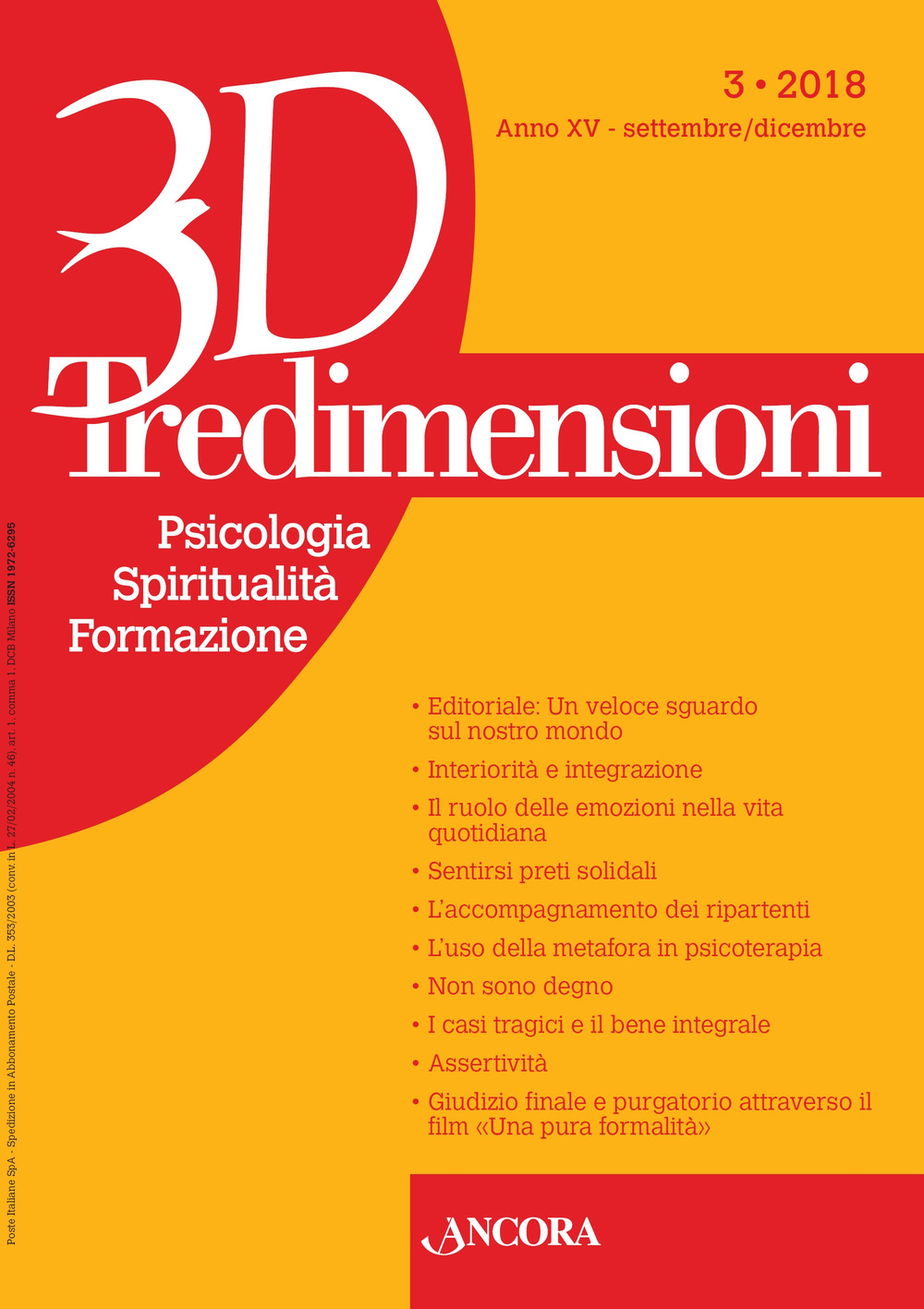 Tre dimensioni. Vol. 3