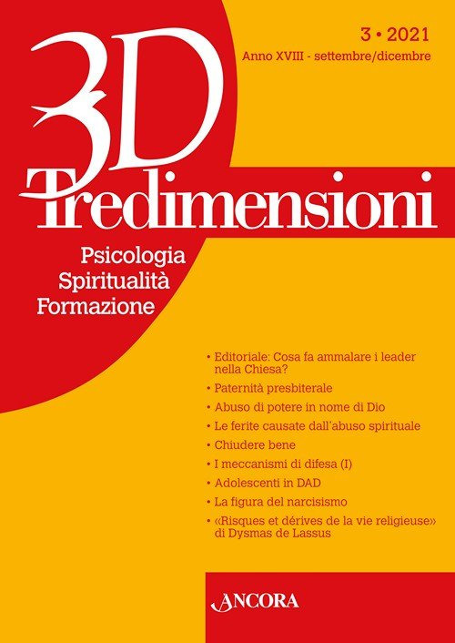 Tredimensioni. Psicologia, spiritualità, formazione. Vol. 3