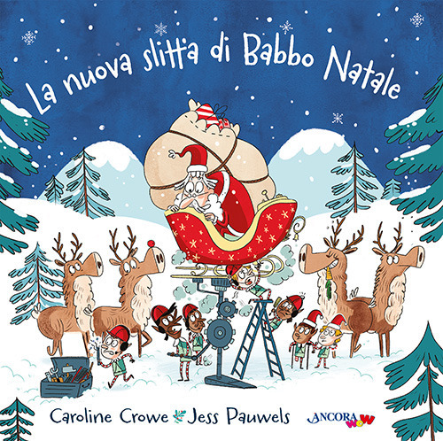 La nuova slitta di Babbo Natale