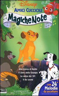 Amici cuccioli. Alla ricerca di Nemo. Il libro della giungla. La carica dei 101. Il Re leone. Con lettore musicale