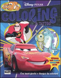 Pixar. Coloring & tattoo