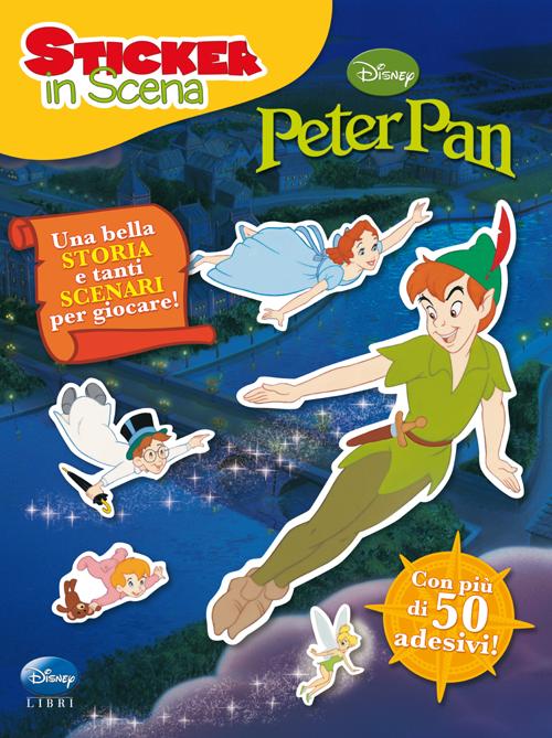 Peter Pan. Sticker in scena. Con adesivi