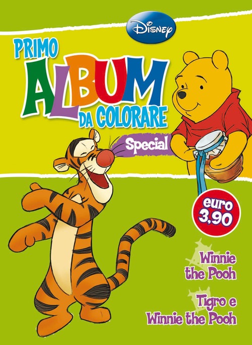 Primo album da colorare special. Tigro e Winnie the Pooh