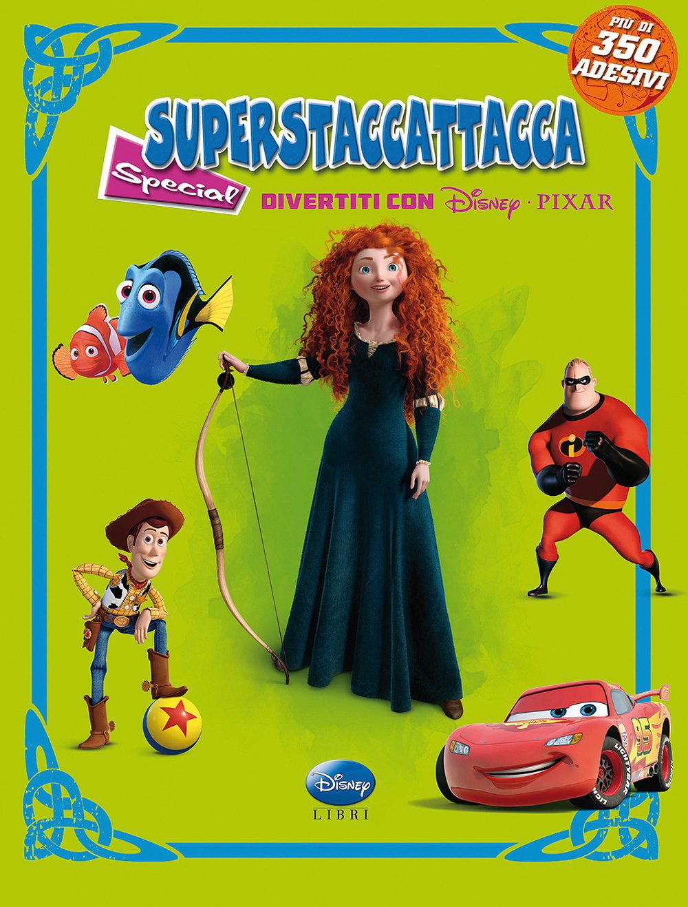 Divertiti con Disney Pixar. Superstaccattacca Special. Con adesivi