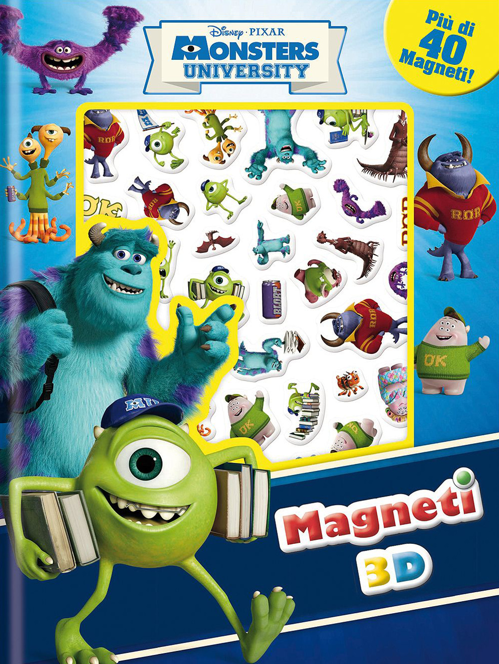 Monsters University. Con magneti 3D