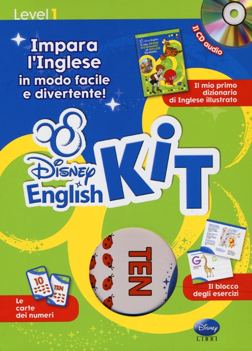 Disney english kit. Impara l'inglese in modo facile e divertente!