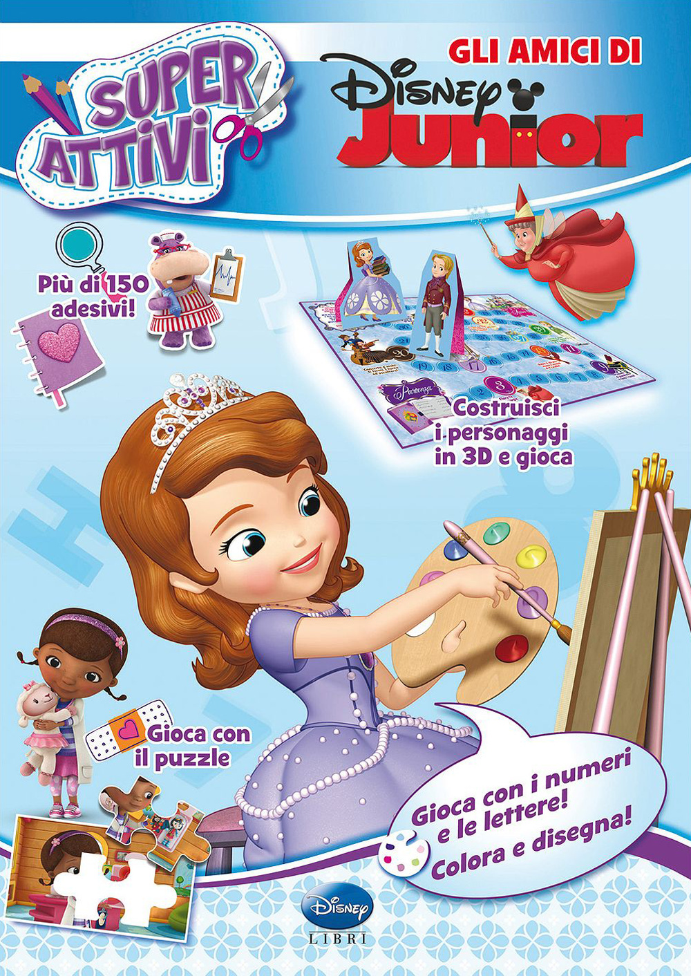 Gli amici di Disney Junior. Superattivi. Con adesivi