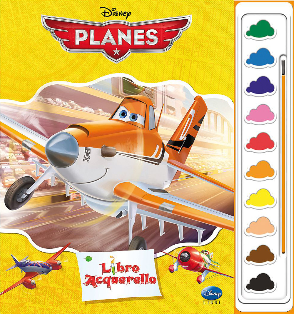 Planes. Libro acquerello