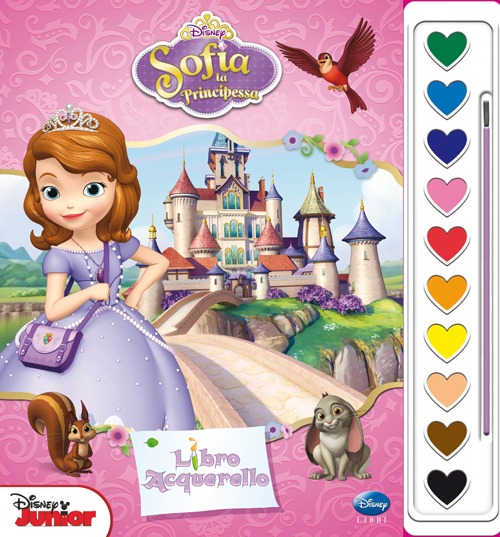 Sofia la principessa. Libro acquerello