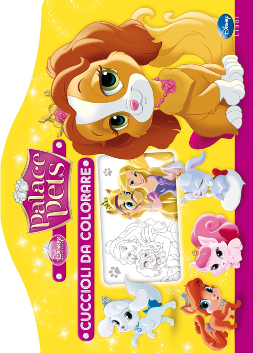 Cuccioli da colorare. Palace pets