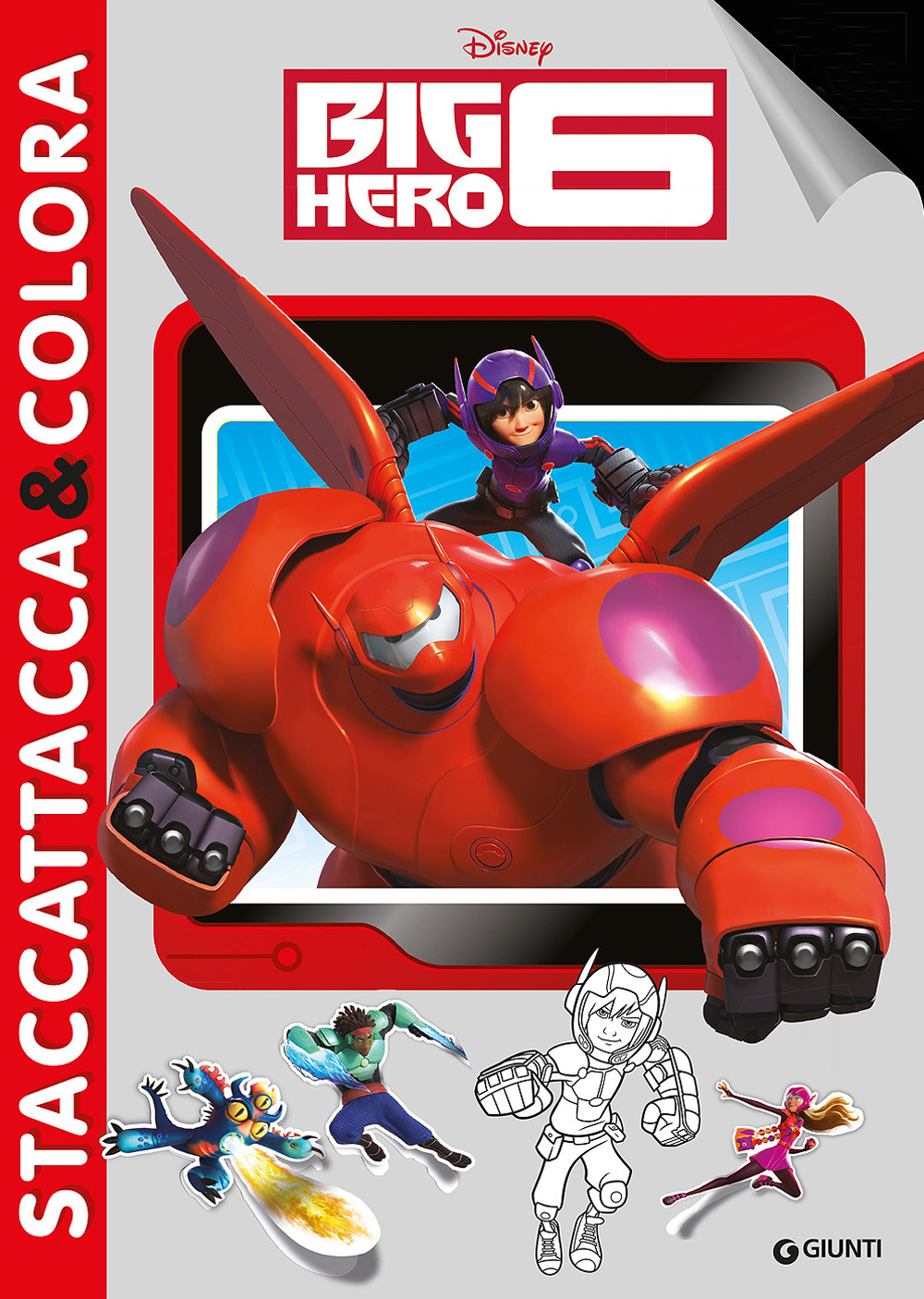 Big Hero 6. Con adesivi